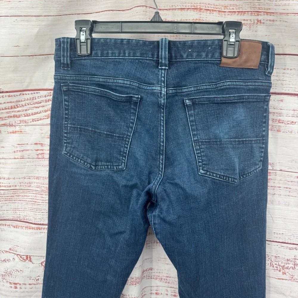 Prana Jeans‎ Mens Size 30x32Slim Fit Dark Wash Denim